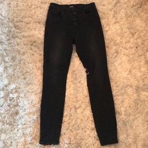 BDG Black Skinny Jeans